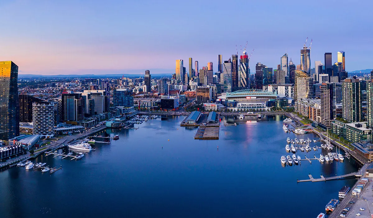 Docklands WaterView — short-term rental property in Docklands. Landlord permission secured.